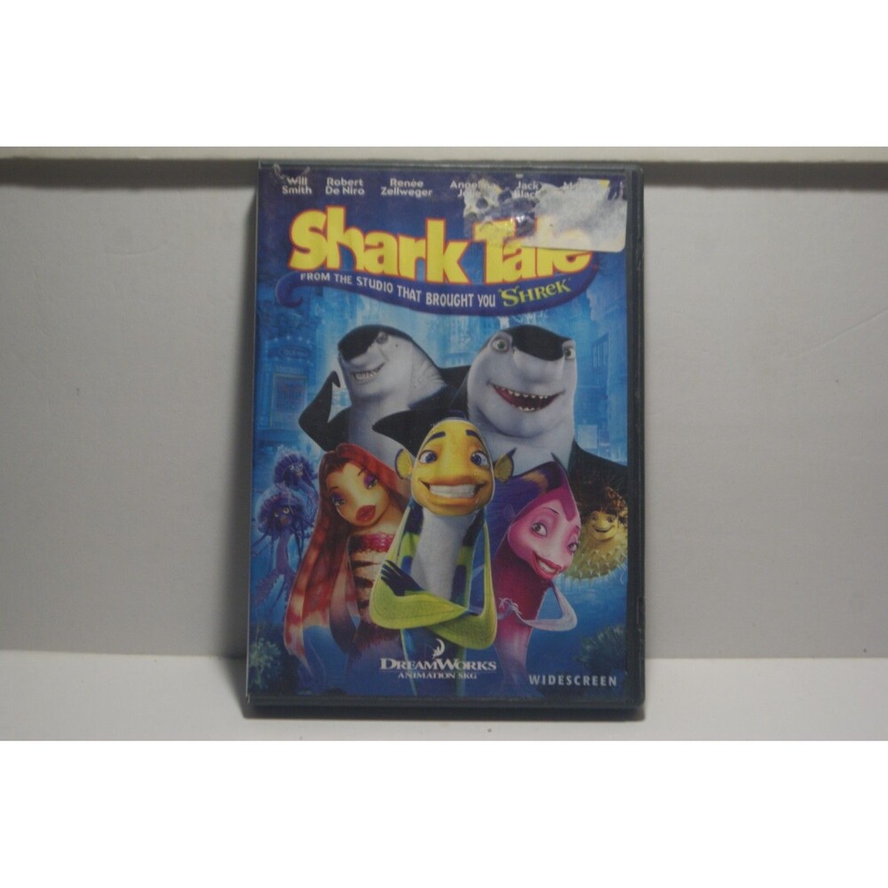 Shark Tale DVD 2004 Animated Action Comedy Under Water Adventure